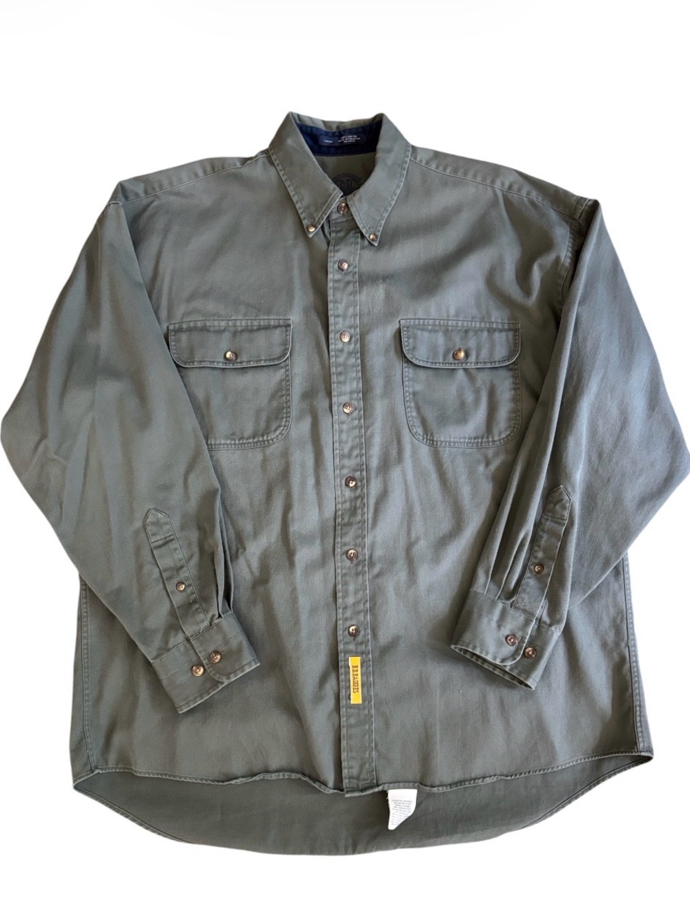 BD Baggies Oversized Oxford Button Down Shirt Vintage